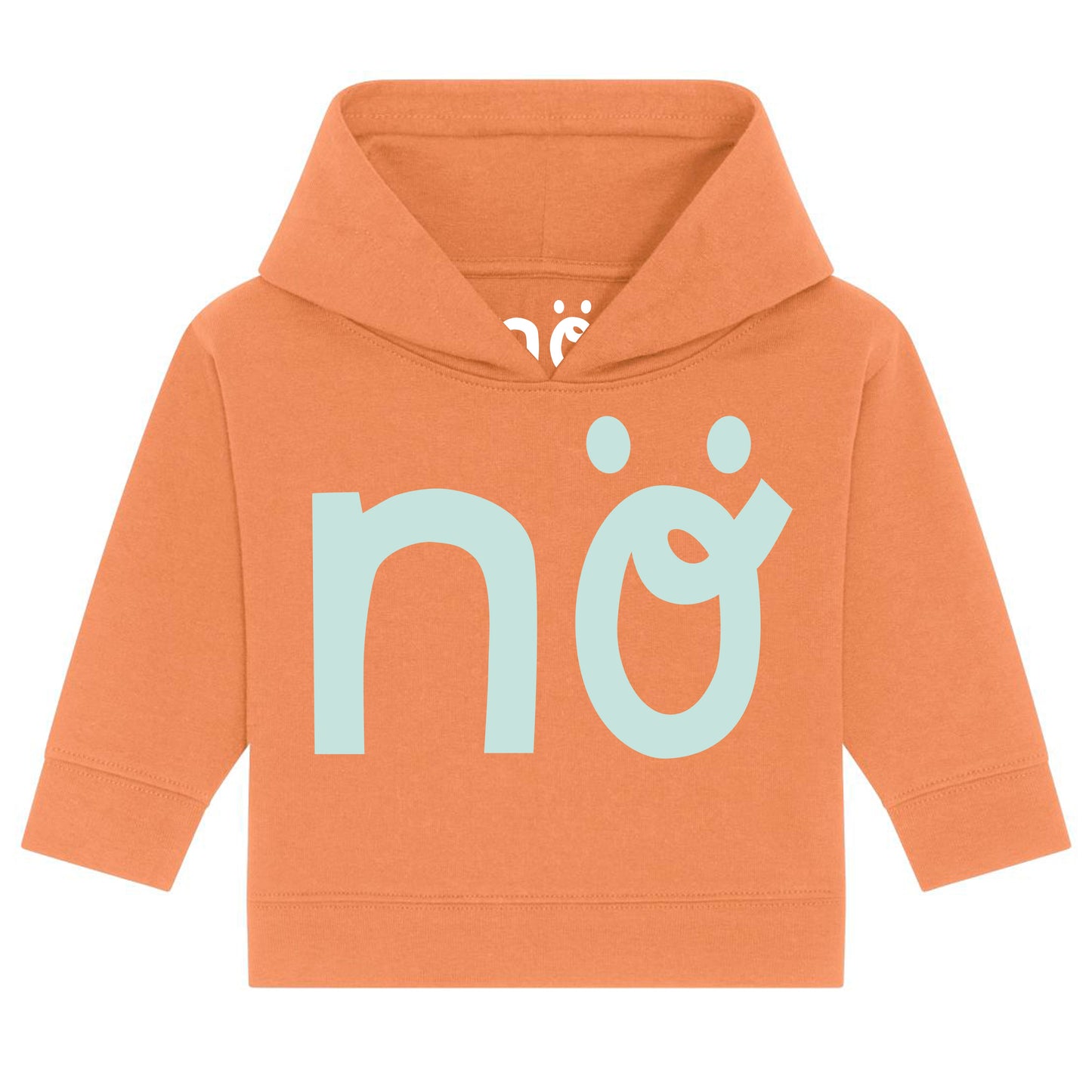 Nö Baby Hoodie Volcano Mint