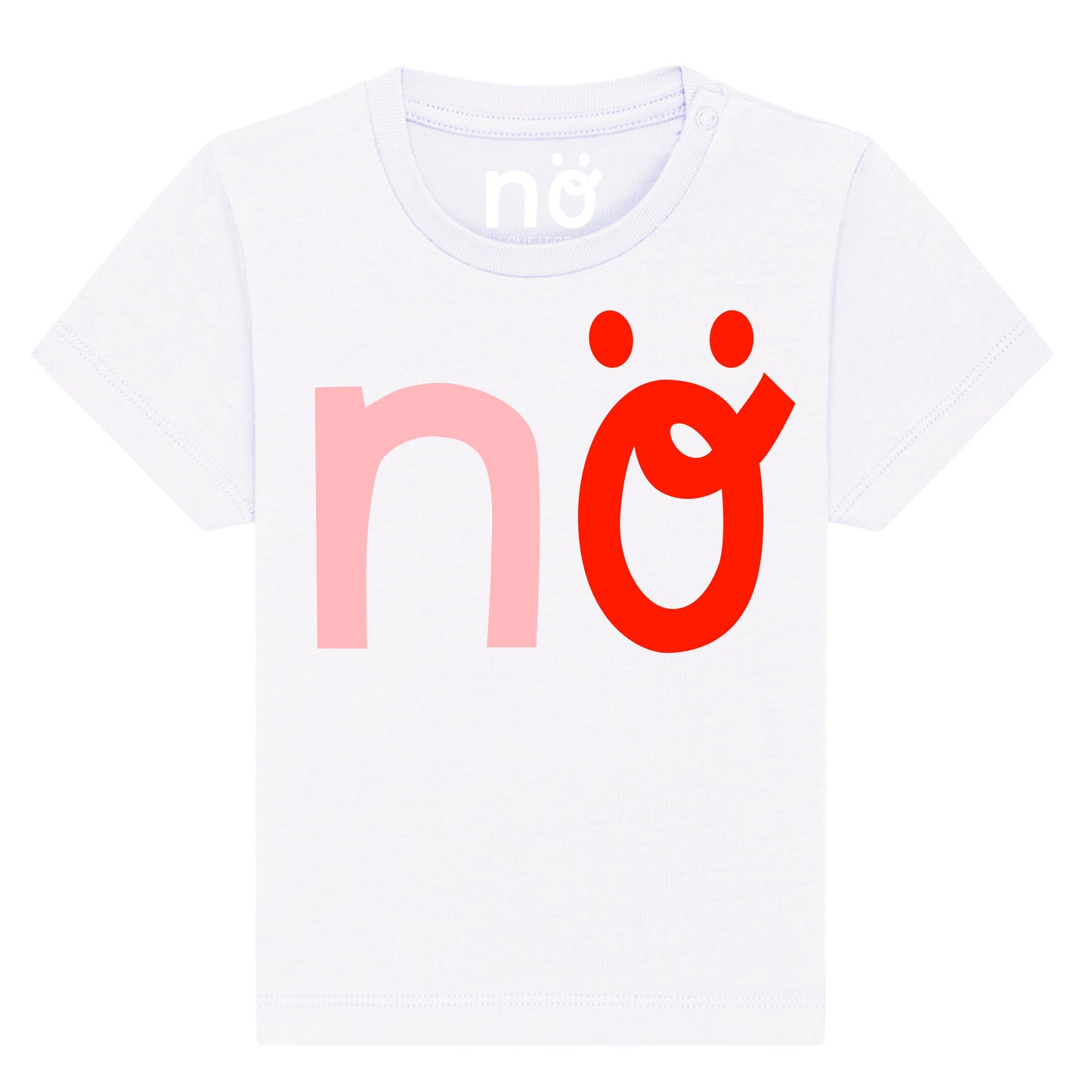 Nö Baby Shirt white classic