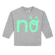 Nö Baby Pullover heather mint