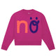 Nö Cropped Sweater Orchid Pop