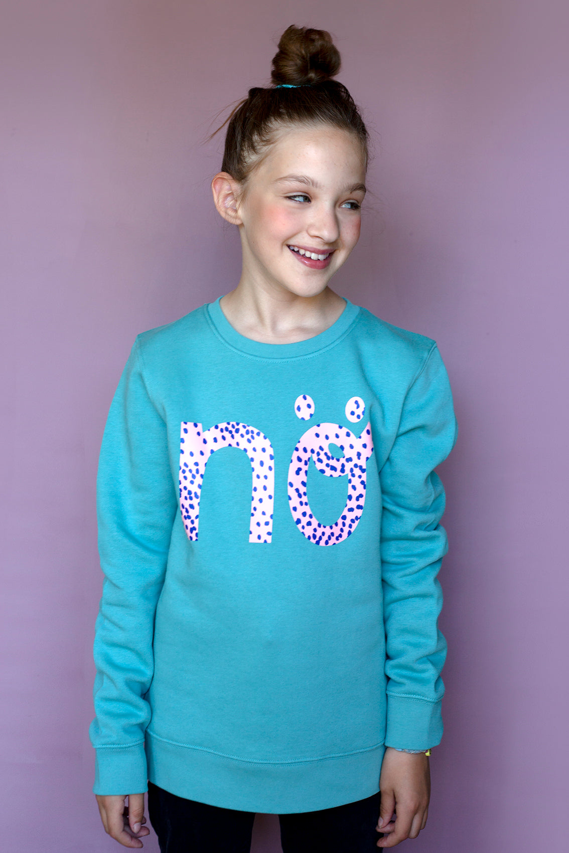 NÖ x Pinkepank Kids Sweater  Monstera