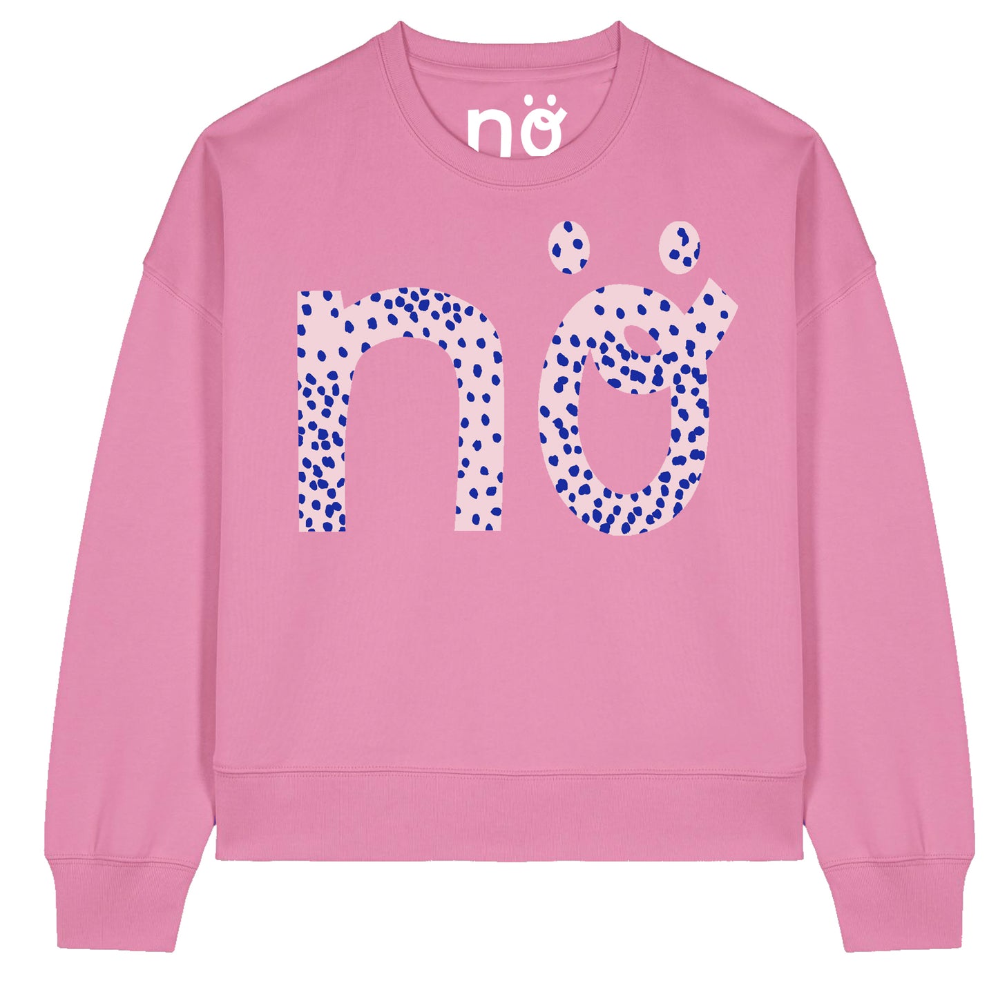 NÖ x Pinkepank Damen Sweater Pink Donut