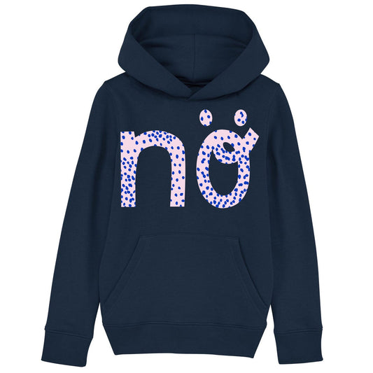 NÖ x Pinkepank Kids Hoodie navy