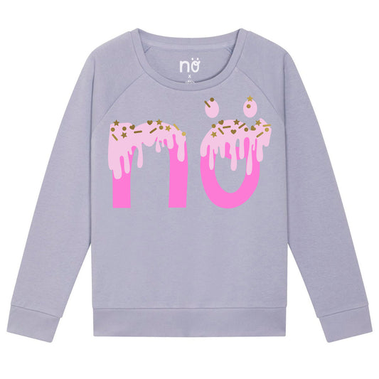 Nö x Superstreusel Damensweater candy-purple