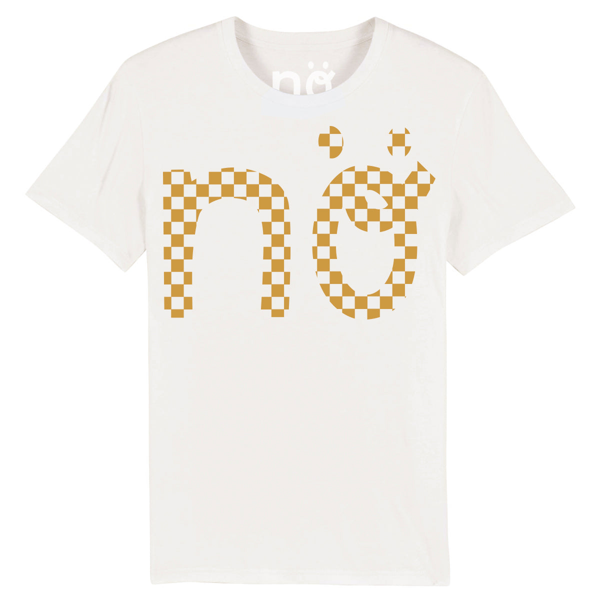 NÖ Unisex T-Shirt Ocker Small Check