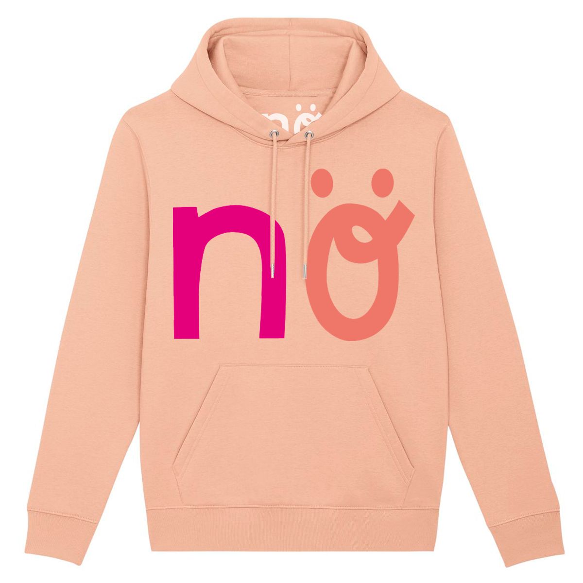 Nö Hoodie UNISEX Fresh Peach